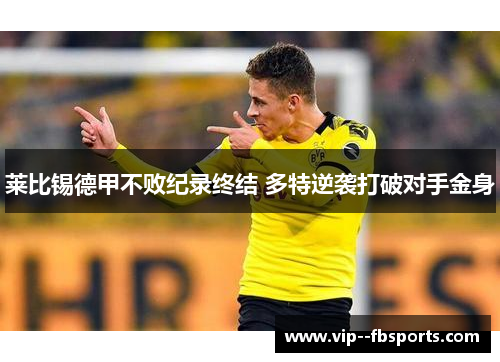 莱比锡德甲不败纪录终结 多特逆袭打破对手金身